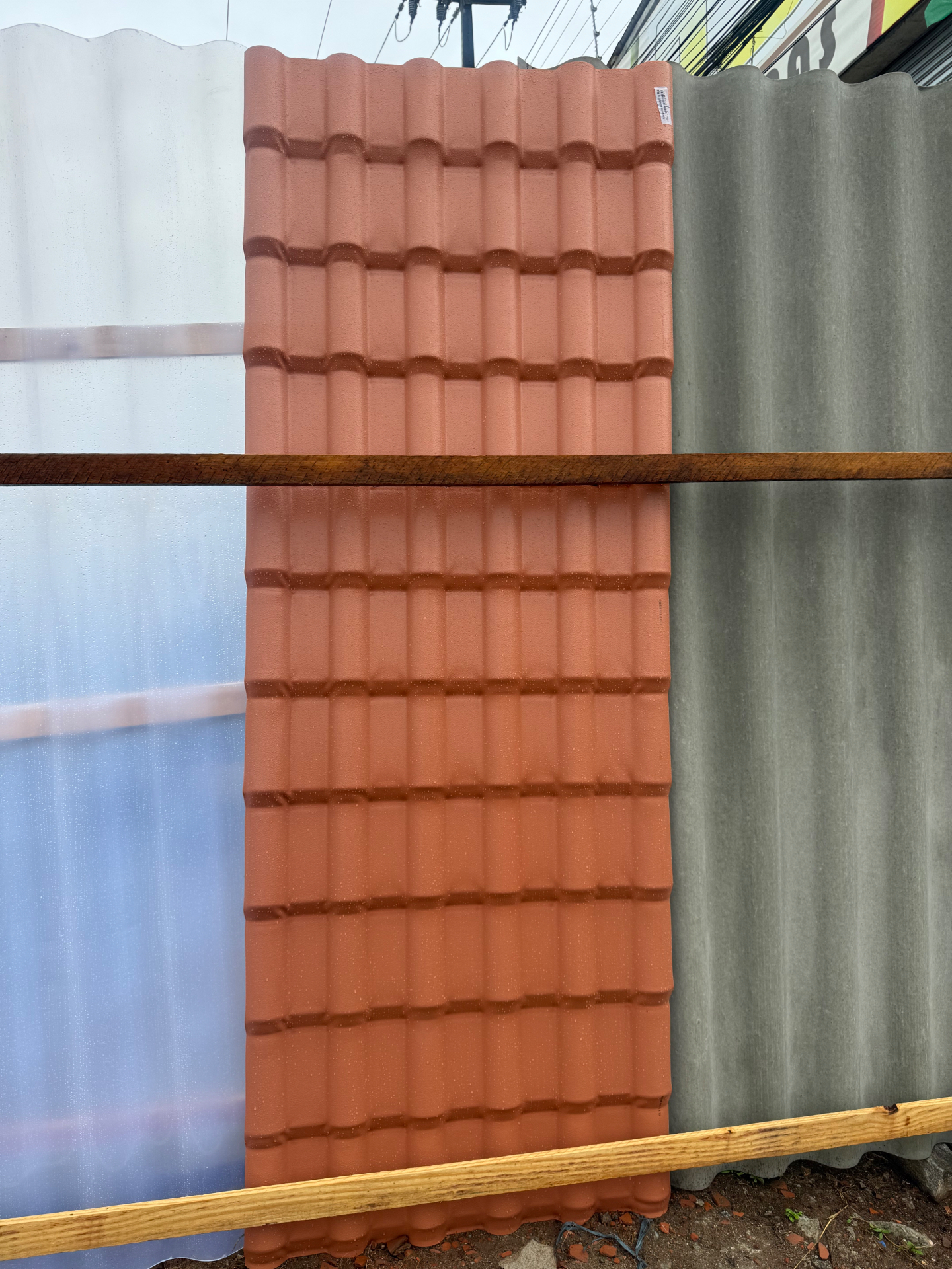 PVC PVC Colonial 2,44 x 0,88m