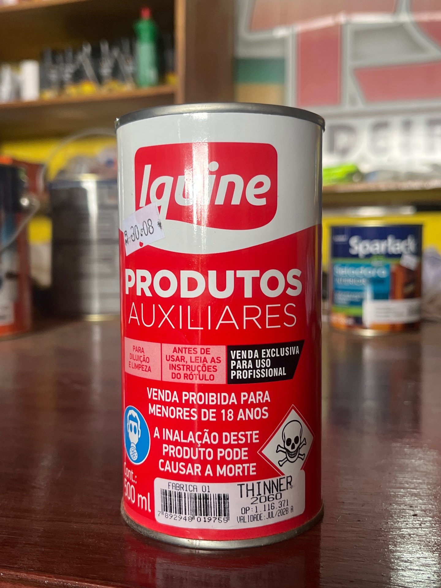 Thinner Iquine — Produtos auxiliares · 500 ml