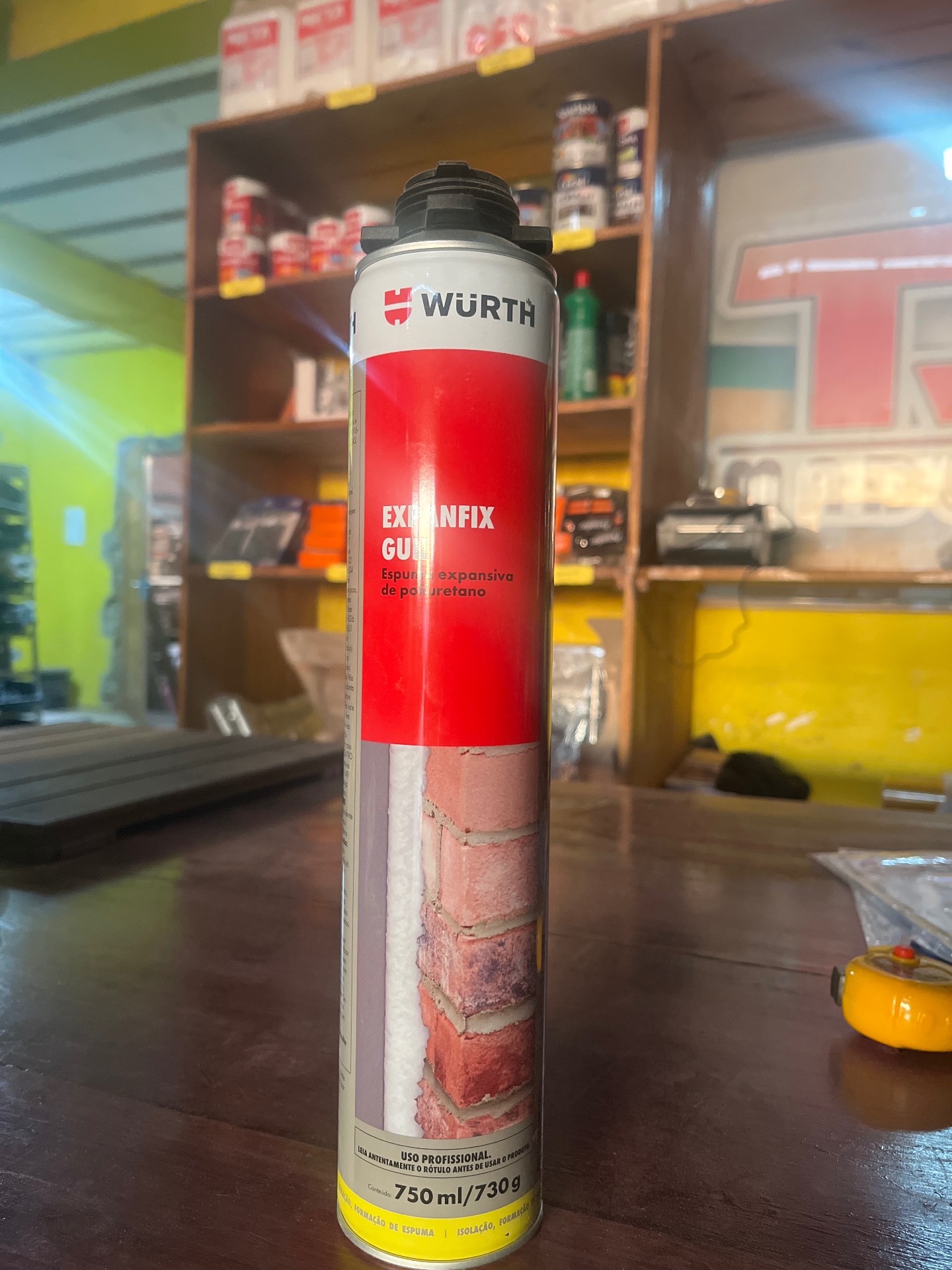 Expanfix Würth — Espuma expansiva de poliuretano · 750 ml / 730 g